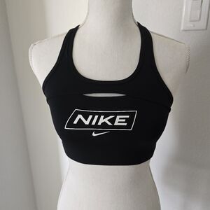 Nike sports bra with cutout, small